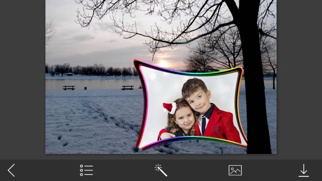 Xmas Santa Picture Frames - Colorful Frames(圖2)-速報App