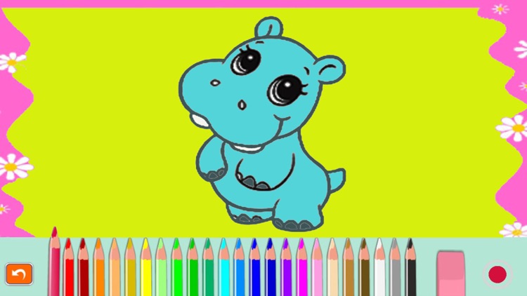 Best Animals Picture Coloring Book for kids screenshot-4