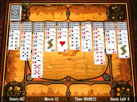 Spider Solitaire 3D HD screenshot 4