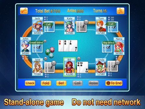 Texas Holdem Poker-Vegas Casino Card Game screenshot 4