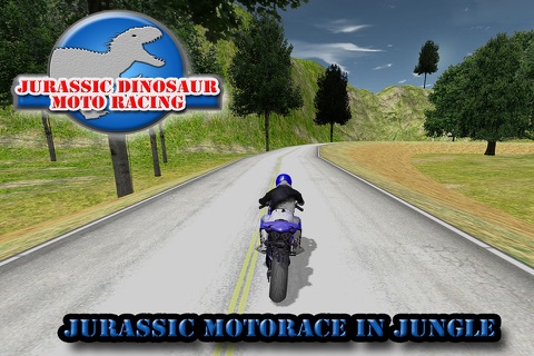 Jurassic Dinosaur Moto Racing Simulator screenshot 4