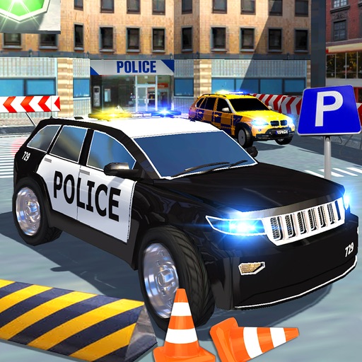 Экстремальные Полиция Стоянка для автомобилей 3D