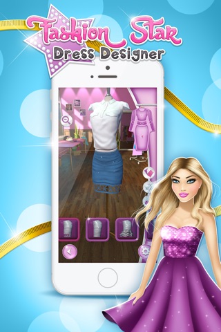 Fashion Star Dress Designer - Glam Studio Makeover screenshot 2