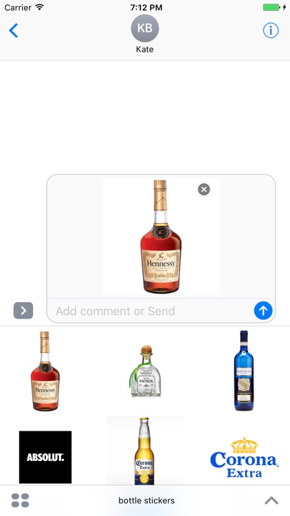 Club bottles stickers screenshot-4