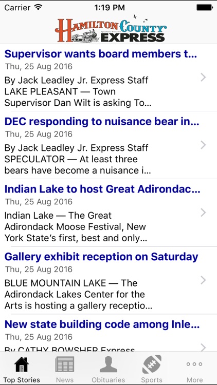 Hamilton County Express