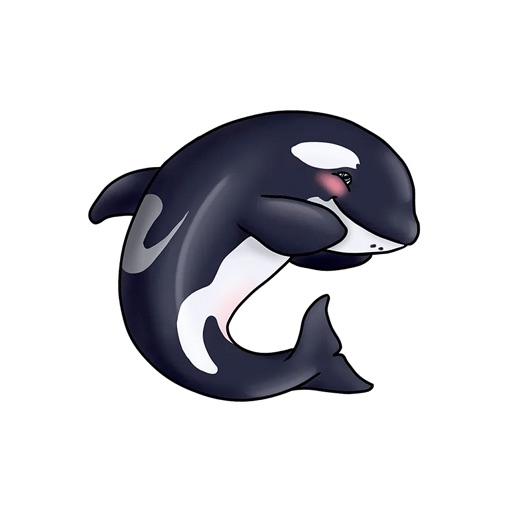 Orca the Killer Whale Stickers icon
