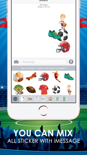 Sports Emoji Stickers Keyboard Themes ChatStick(圖3)-速報App