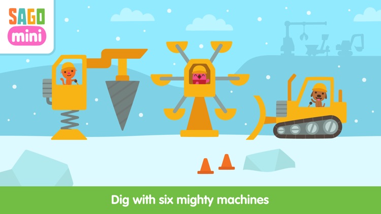 Sago Mini Holiday Trucks and Diggers