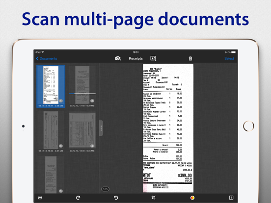 SharpScan: PDF scanner + OCR screenshot 4