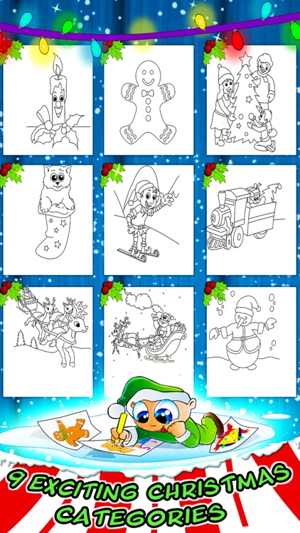 Christmas Coloring Toy Book screenshot-4