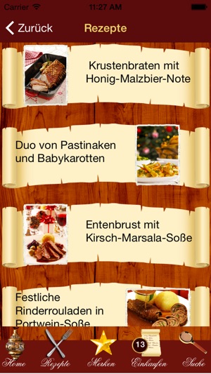 Weihnachts-Rezepte - Weihnachtsmenü & Rezepte(圖4)-速報App