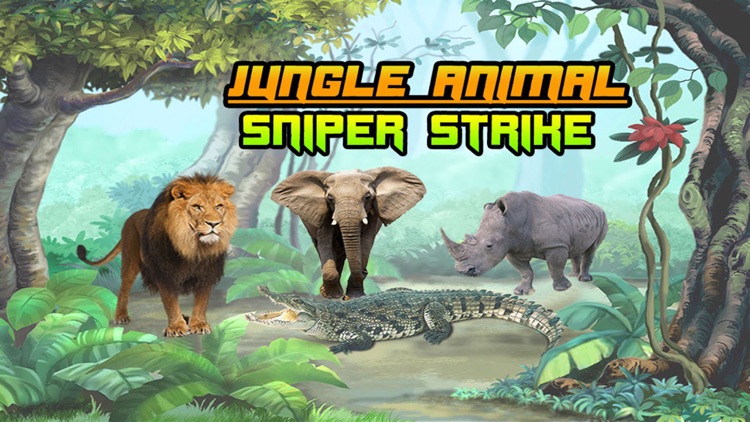 Jungle Animal Sniper Strike - Deadly Safari Wild hunter