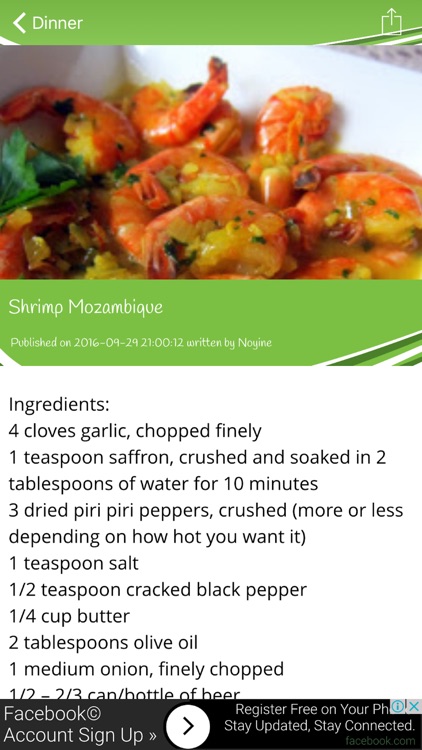 African Recipe screenshot-4