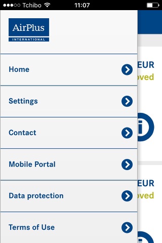AirPlus Card Control App screenshot 2