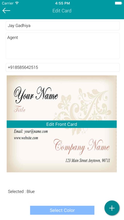 Business Card vault screenshot-3