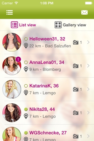 AppYou - Dating App, chat, like, flirt screenshot 3