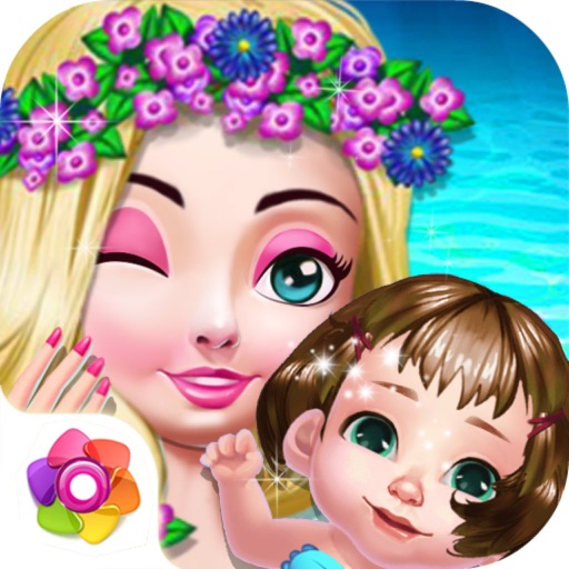 Ocean Lady's Baby Born - Mermaid Delivery Salon icon