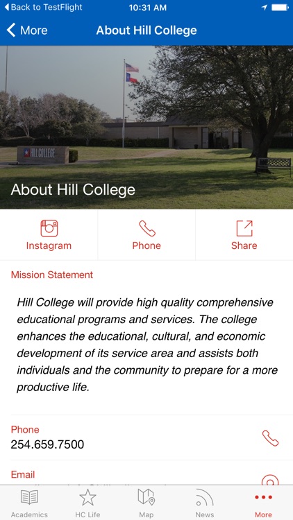 Hill College screenshot-4