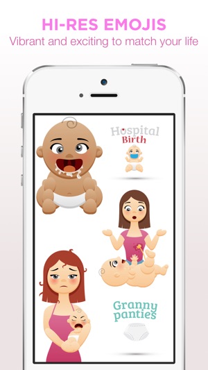 Bundle Of EmoJoy - Emojis for New Moms(圖3)-速報App