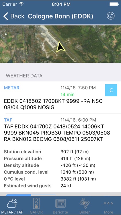 Aviation weather