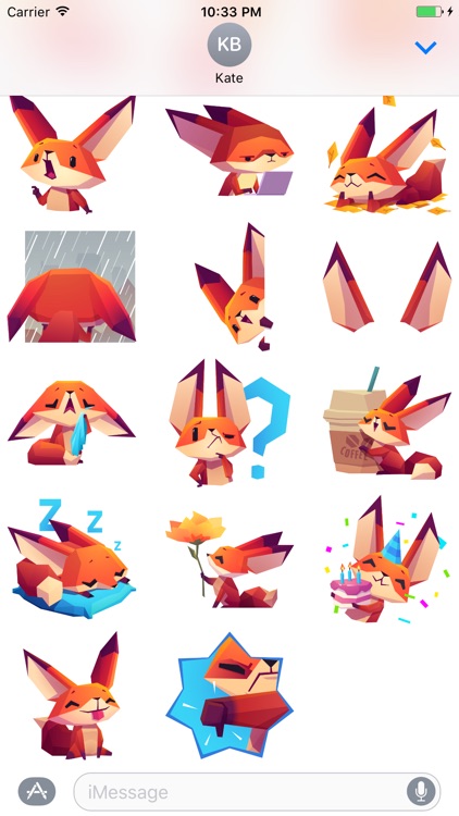 The Little Fox stickers screenshot-3