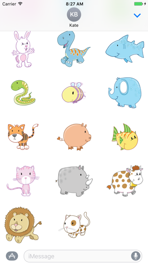 Sticker Me: Cool Animals For Kid