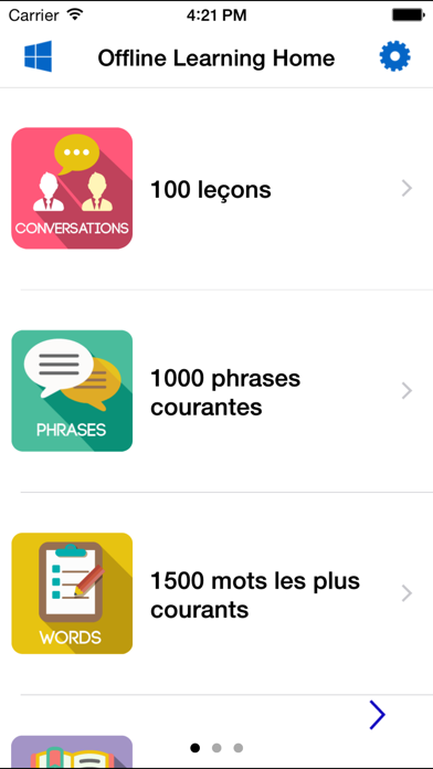 How to cancel & delete English Study for French - Apprendre l'anglais from iphone & ipad 3