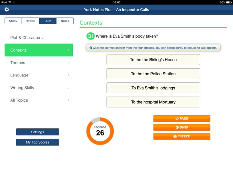 York Notes Study Guide for iPad screenshot-4