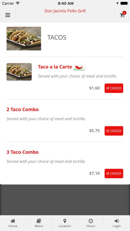 Don Jacinto Pollo Grill Online Ordering