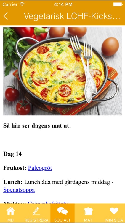 Matdagboken - Kaloriräknare screenshot-3