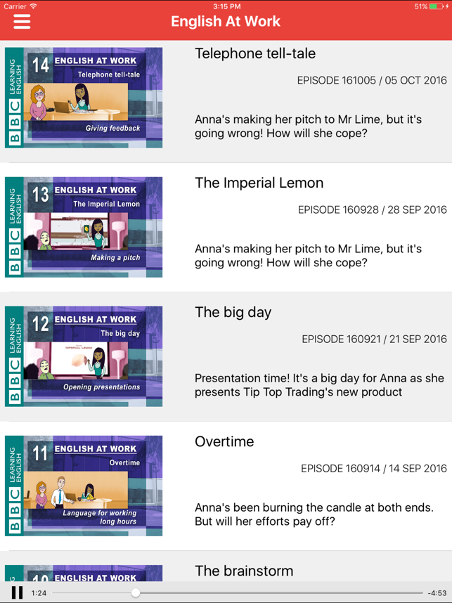 Learn English for BBC - iPad Version(圖2)-速報App