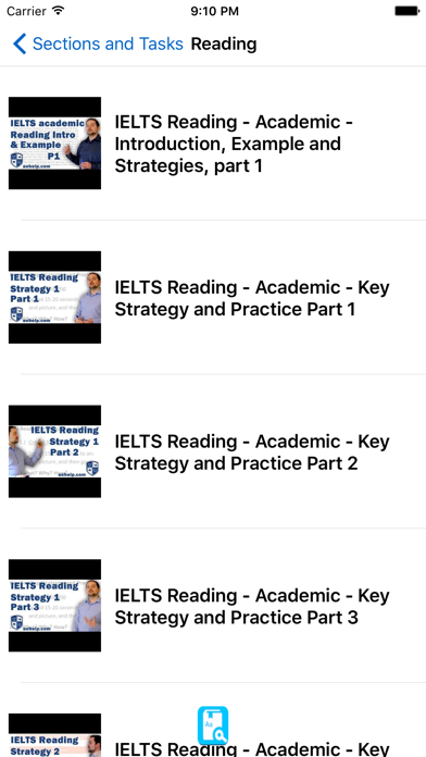 How to cancel & delete IELTS Exam Reference Tips Tricks Skills Strategies from iphone & ipad 3