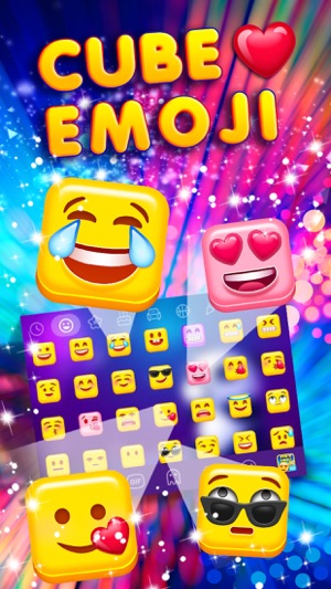 Cube Emoji-New emojis for iMessage!(圖1)-速報App