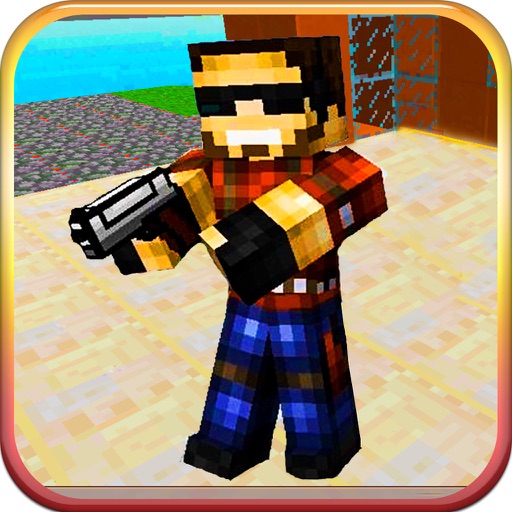 Blocky 3D Gun Sniper icon