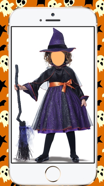 Halloween Costumes Photo Montage for Kids