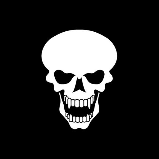 Scary Skull Stickers Icon