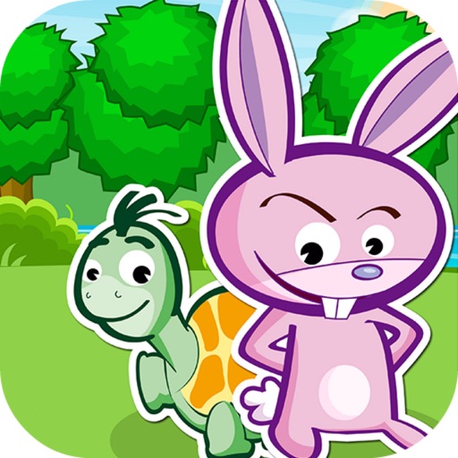 Rabbit With Tortoise icon