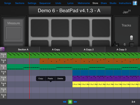Скриншот из BeatPad | Lite