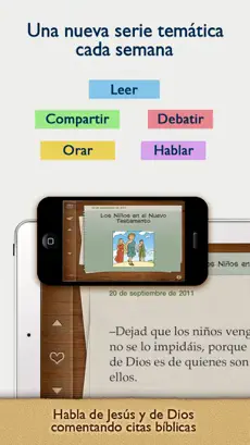 Captura de Pantalla 2 Oración Diaria de la Biblia de los Niños y Familia iphone