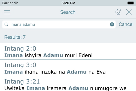 Kinyarwanda Bible. Biblia Yera screenshot 4