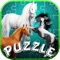 Puzzle Horses and Ponies - Educational Game for Kids - Horses Jigsaw - Puzzle