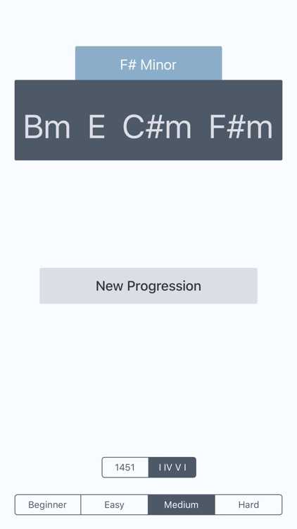 Key Degrees - Chord Progression Training