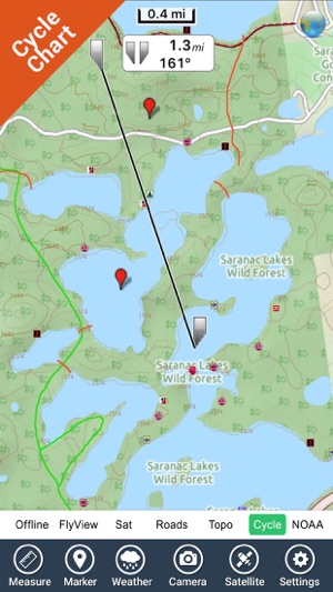 Adirondack State Park - GPS Map Navigato