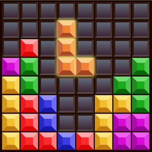 Gridblock - 10/10 Jigsaw Grid Block Logic Puzzle iOS App