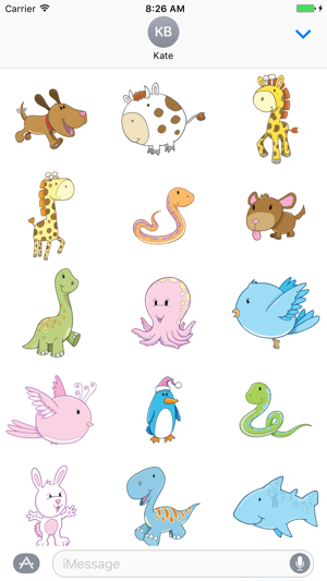 Sticker Me: Cool Animals For Kid(圖2)-速報App