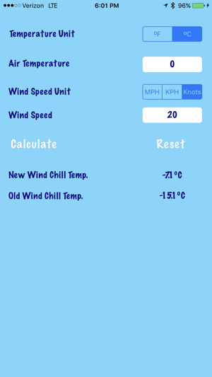 Wind Chill Calculator(圖3)-速報App