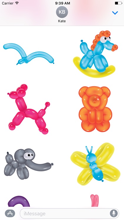 Balloon Animal Stickers