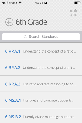 Maryland Content Standards screenshot 3