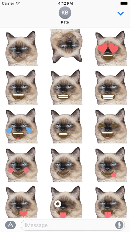 Cat Emoji Sticker Pack