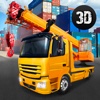 Cargo Crane & Car Delivery 3D Full